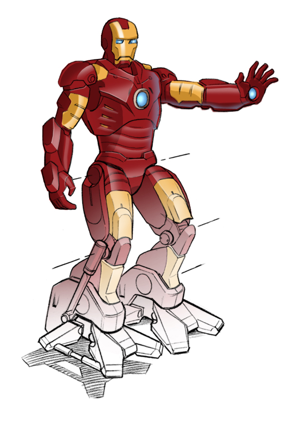 iron man rendering