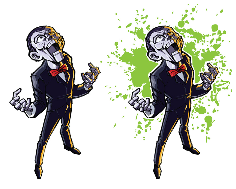 Slappy color studies NO B