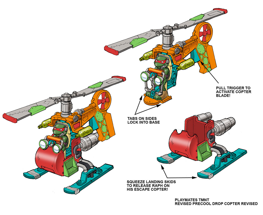 TMNT Helicopter Color1