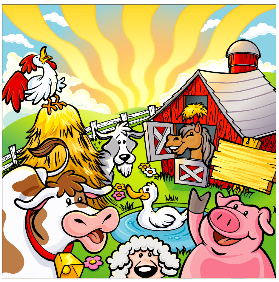 life on the farm Art no_ty